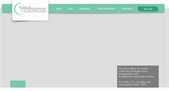 Desktop Screenshot of osteopathie-in-ow.de